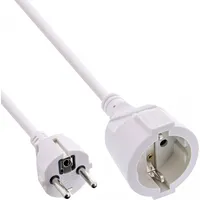 Inline Kabel zasilający Power Extension Cable Type F white 15M 16410C