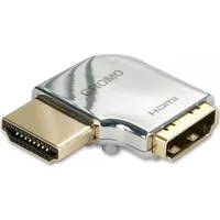 Lindy Adapter Av Cromo Hdmi 90Degree Left Connector type Am to Af - 41508