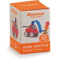Marioinex Klocki Waffle Mini Strażak Mały Mari0026