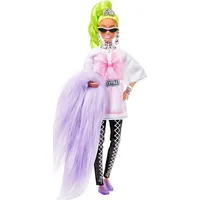 Mattel Lalka Barbie Extra Moda - Biała tunika/Neonowe zielone włosy Grn27/Hdj44 Gxp-812409