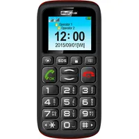 Maxcom Telefon komórkowy Mm428 Dual Sim Czarny Maxcommm428Bb