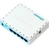 Mikrotik Rb750Gr3 wired router Gigabit Ethernet Turquoise, White Hex