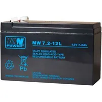Mw Power Akumulator 12V/7.2Ah 7.2-12L T/Ak-12007/0606-T1