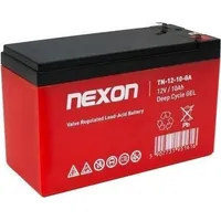 Nexon Akumulator żelowy Tn-Gel-10 12V 10Ah - głębokiego rozładowania i pracy cyklicznej Tn-Gel10