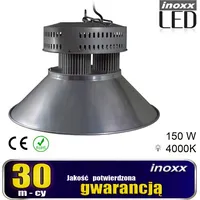 Nvox Lampa przemysłowa led 150W high bay cob 4000K neutralna 13 500Lm Inoxx Hb150W Ce Fs