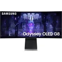 Samsung Odyssey Neo G8 Ls34Bg850Suxen computer monitor 86.4 cm 34 3440 x 1440 pixels Ultrawide Quad Hd Oled Silver