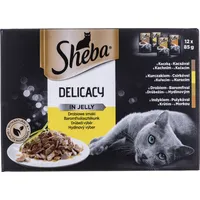 Sheba Delicacy in Jelly Chicken Flavors 12 x 85 g Art603162