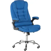 Shumee Krzesło biurowe Royal Niebieskie 170704
