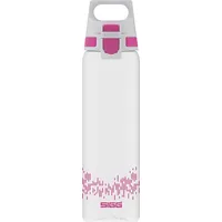 Sigg drinking bottle Total Clear One Myplanet Berry 0.75L Transparent/Berry, one-hand closure 8950.9