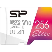 Silicon Power Karta memory card Elite Micro Sdxc 256Gb Uhs-I A1 V10 Sp256Gbstxbv1V20Sp