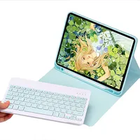 Strado Etui z klawiaturą uchwytem na rysik do Apple iPad Mini 6 - Cfim6 Niebieskie uniwersalny
