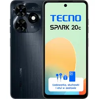 Tecno Smartfon Spark 20C 4/128Gb Czarny  Bg7N1284Gb
