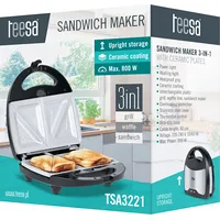 Teesa sandwich maker 3In1 Ceramic pads Tsa3221