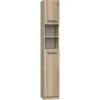 Top E Shop Topeshop Marbela Sonoma bathroom storage cabinet Oak 32 Dso