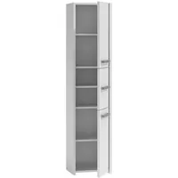 Top E Shop Topeshop S43 Biel bathroom storage cabinet White