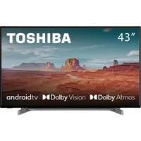 Toshiba Telewizor Tv Set 43 4K/Smart 3840X2160 Wireless Lan Bluetooth Android 43Ua2D63Dg Art577454
