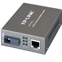 Tp-Link Mc112Cs network media converter 100 Mbit/S Single-Mode Black