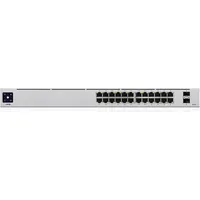 Ubiquiti Networks Unifi 24-Port Poe Managed L2/L3 Gigabit Ethernet 10/100/1000 Power over 1U Silver Usw-24-Poe