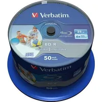 Verbatim Bd-R 25Gb X6 printable Datalife Cake 50 43812