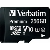 Verbatim Karta Premium Microsdxc 256 Gb Class 10 Uhs-I/U1 V10 44087
