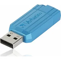 Verbatim Pendrive Usb flash disk, 2.0, 128Gb, Store,N,Go Pinstripe, niebieski, 49461, do archiwizacji danych