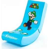 X Rocker Fotel Nintendo Video Luigi niebieski Gn1001