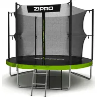 Zipro Trampolina ogrodowa Jump Pro z siatką wewnętrzną 8Ft 252Cm  torba na buty Gratis 5902659840660