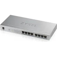 Zyxel Gs1008Hp Unmanaged Gigabit Ethernet 10/100/1000 Power over Poe Grey Gs1008Hp-Eu0101F