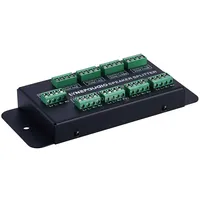 1 In 8 Out Amplifier And Sound Speaker Distributor, 8-Area Source, Signal Distribution Panel, Audio Input, 300W Per Channel