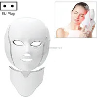 7 Color Led Facial Mask Photon Skin Rejuvenation Face Beauty Machine, Eu Plug