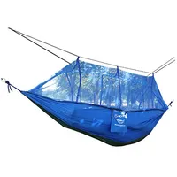 Aotu At6730 Outdoor Camping Nylon Cloth Mosquito Repellent HammockBlue
