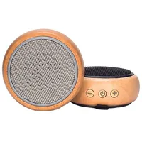 Bt810 Small Outdoor Portable Wooden Bluetooth Speaker Support Tf Card  3.5Mm AuxSilver Gray