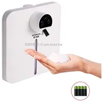Crucgre Intelligent Automatic Induction Soap Dispenser Wall-Mounted Foam Hand Washer Disinfector Alcohol Sprayer, Stylefoam Battery