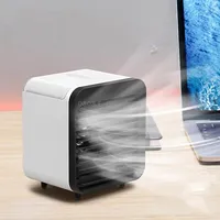 Desktop Humidification Spray Usb Water-Cooled FanBlack and White