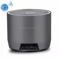 Ewa A3 Mini Speakers 8W 3D Stereo Music Surround Wireless Bluetooth  Portable Sound Bass Support Tf Cards UsbGray
