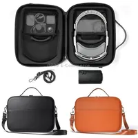 For Apple Vision Pro Headset Multifunctional Storage Bag Carrying CaseBrown