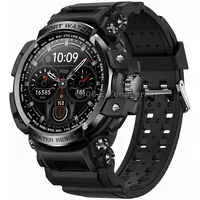 Lc16 1.32 inch Ip68 Waterproof Sports Outdoor Sport Smart Watch, Support Bluetooth Calling / Heart Rate MonitoringBlack