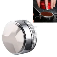 Macaron Stainless Steel Coffee Powder Flat Filling Device, Specificationthree PulpSilver