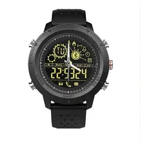 Nx02 Sport Smartwatch Ip67 Waterproof Support Tracker Calories Pedometer Stopwatch Call Sms ReminderBlack