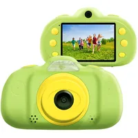 P8 2.4 inch Eight-Megapixel Dual-Lens Children Camera, Support for 32Gb Tf Card Green
