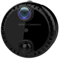 R10 4K Hd Night Vision Cell Phone Remote Camera Wifi Webcam Home Network Monitor CameraBlack