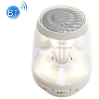 Shaba Vs-18 Bluetooth 4.2 Multi-Function Portable Small Magic Lamp Colorful Wireless Speaker White