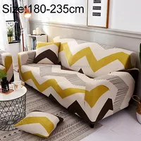 Sofa Covers all-inclusive Slip-Resistant Sectional Elastic Full Couch Cover and Pillow Case, Specificationthree Seat  2 pcs CaseSimple Elegant
