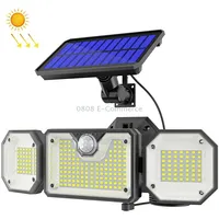 Solar Human Body Sensor Light Led Outdoor Waterproof Garden Light, Style Split 226Led