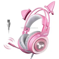 Somic G951Pink Head-Mounted 7.1 Channel Anchor E-Sports Game Headset WheatPink