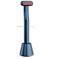 1605 Multifunctional Rotating Ems Micro-Current Radio Frequency Beauty InstrumentNavy Blue
