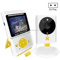 855P 2.4 inch Home Wireless Yellow Baby Monitor with Surveillance CameraEu Plug