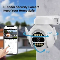 A8-C2 2Mp Smart Wifi Surveillance Ip Camera, Dual-Light Full Color Night Vision / Two Way Audio Tf Card, Power Plugeu PlugWhite