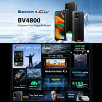  Blackview Bv4800, 3Gb64Gb, Ip68/Ip69K/Mil-Std-810H, 6.56 inch Android 13 Mediatek Mt6761V/Wb Helio A22 Quad Core, Network 4G, OtgGreen