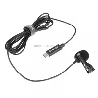 Boya By-M3-Op For Dji Osmo Pocket Clip-On Digital Lavalier Microphone Black